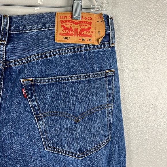 Levi's 501 Button-fly jeans - size 36 - Picture 4 of 6